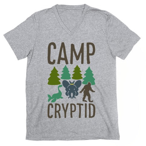 Camp Cryptid V-Neck