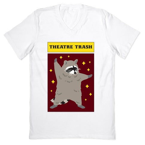 Theatre Trash Raccoon V-Neck