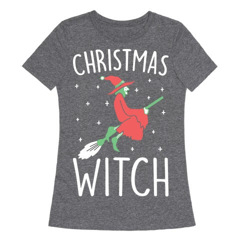 Christmas Witch Women's Triblend Tee