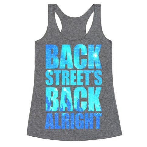 Backstreet's Back Alright! Racerback Tank