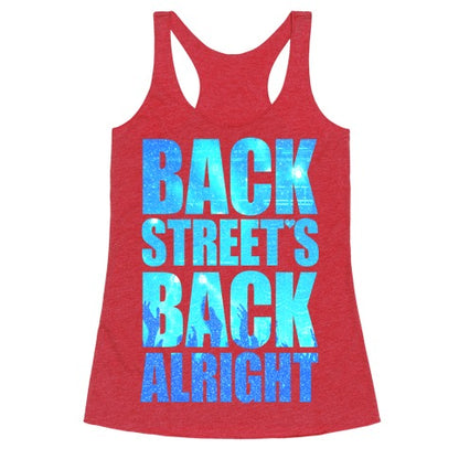 Backstreet's Back Alright! Racerback Tank