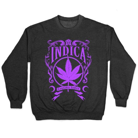 Cannabis Indica Crewneck Sweatshirt