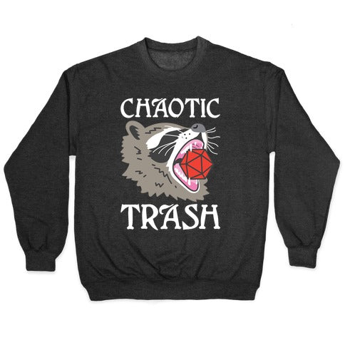 Chaotic Trash (Raccoon) Crewneck Sweatshirt