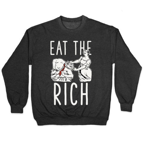 Eat The Rich Judith Beheading Holofernes Crewneck Sweatshirt