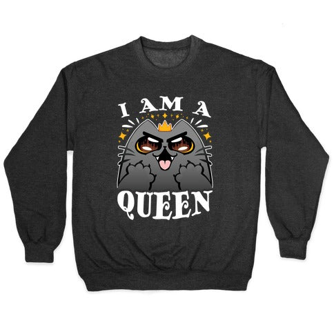 I Am A Queen Crewneck Sweatshirt
