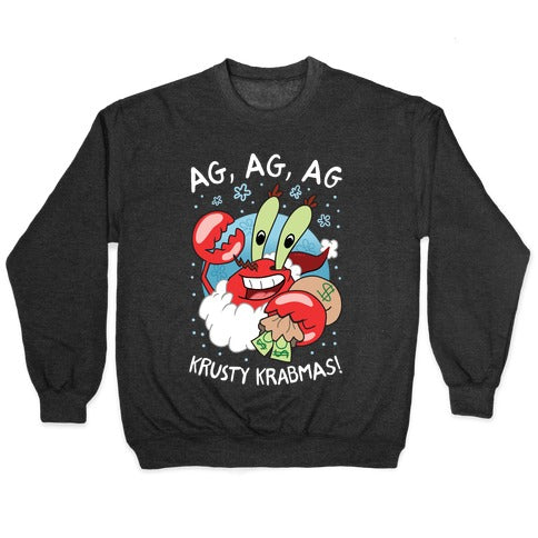 Krusty Krabmas! Crewneck Sweatshirt