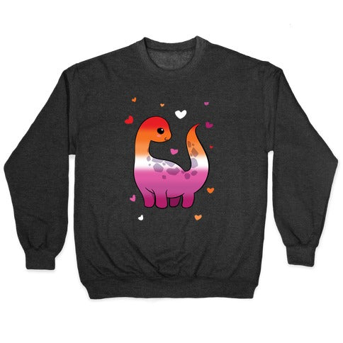 Lesbian-Dino Crewneck Sweatshirt