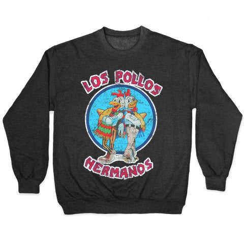 Los Pollos Hermanos (Vintage Shirt) Crewneck Sweatshirt