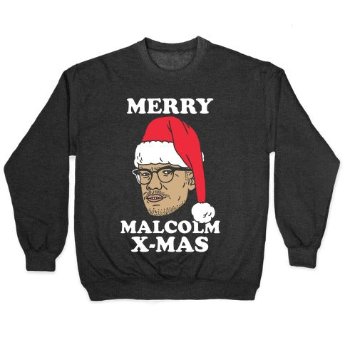 Malcolm X-Mas Crewneck Sweatshirt