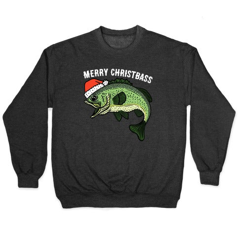 Merry Christbass - Christmas Bass Crewneck Sweatshirt