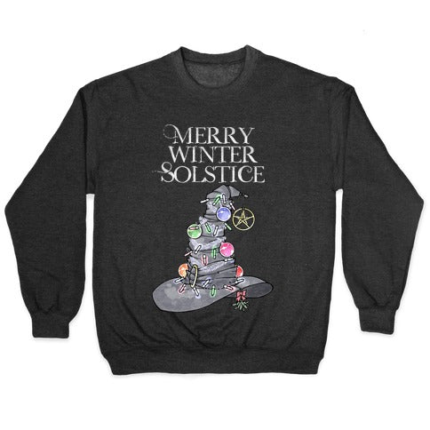 Merry Winter Solstice Crewneck Sweatshirt