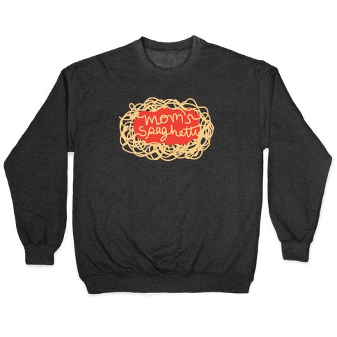 Mom's Spaghetti Crewneck Sweatshirt