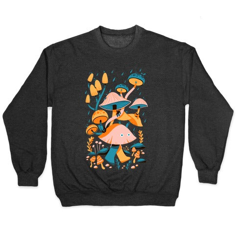 Mushroom Forest Spirits Crewneck Sweatshirt