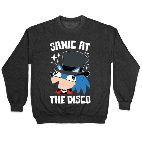Sanic At The Disco Crewneck Sweatshirt
