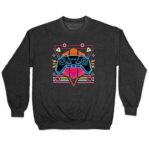 Synthwave Gamer Crewneck Sweatshirt