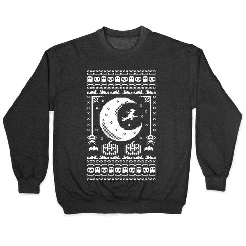 Ugly Halloween Sweater Crewneck Sweatshirt