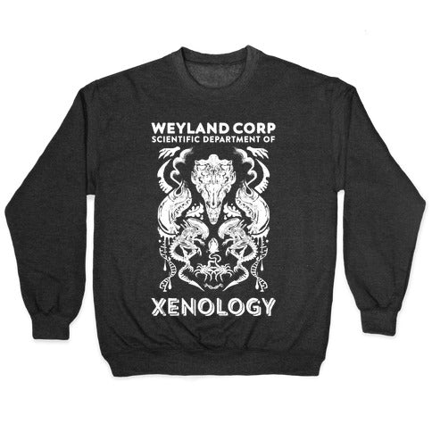 Weyland Corp Scientific Department Of Xenology Crewneck Sweatshirt