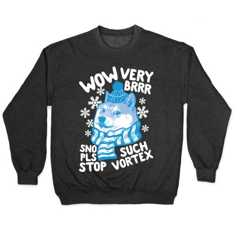 Winter Doge Crewneck Sweatshirt
