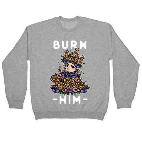 Burn Him May Queen Crewneck Sweatshirt