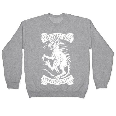Chupacabra Cryptid Society Crewneck Sweatshirt