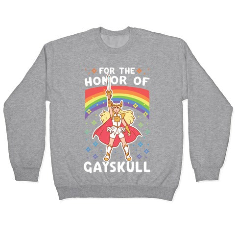For the Honor of Gayskull Crewneck Sweatshirt