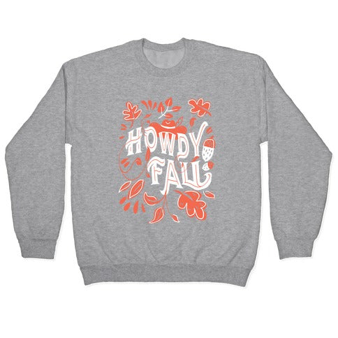 Howdy Fall Crewneck Sweatshirt