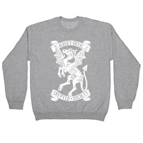 Jersey Devil Cryptid Society Crewneck Sweatshirt