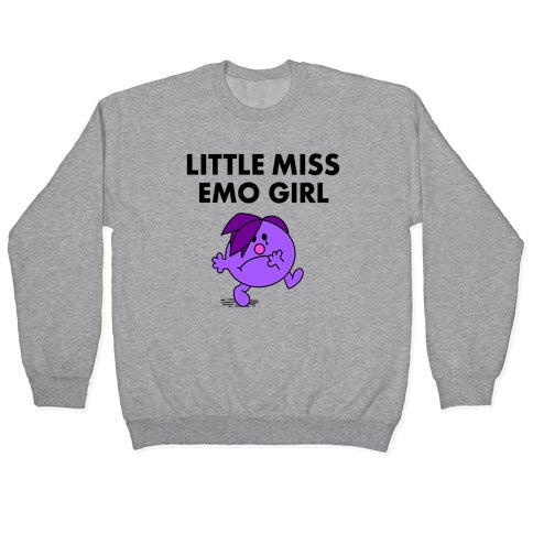 Little Miss Emo Crewneck Sweatshirt