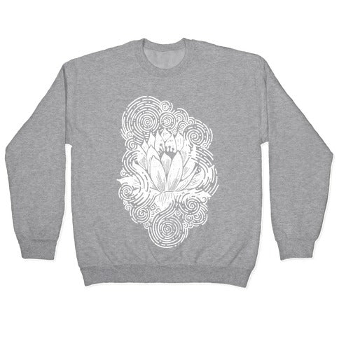 Lotus Flower Crewneck Sweatshirt