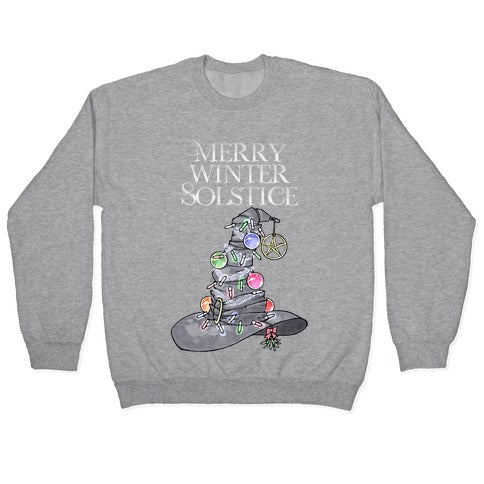 Merry Winter Solstice Crewneck Sweatshirt