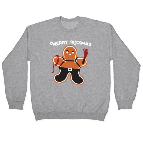 Merry XXXmas Gingerbread Crewneck Sweatshirt