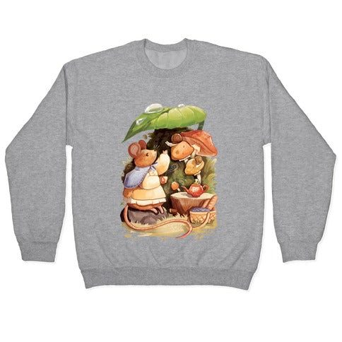 Mouse Tea Time Crewneck Sweatshirt
