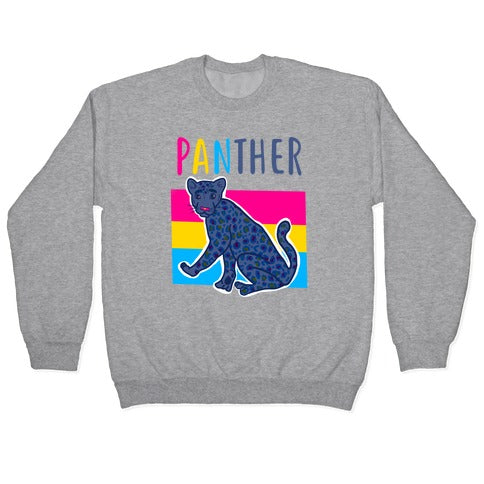 Pansexual Panther Crewneck Sweatshirt