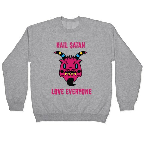 Pansexual Satan Crewneck Sweatshirt