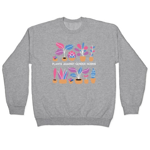 Plants Against Gender Norms Crewneck Sweatshirt