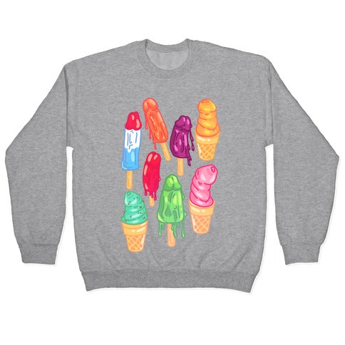 Popsicle Penises Crewneck Sweatshirt
