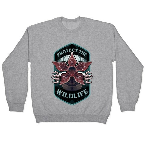Protect The Wildlife Demogorgon Crewneck Sweatshirt