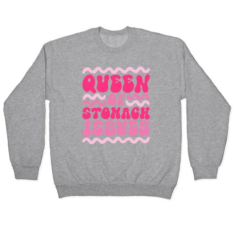 Queen of Stomach Issues Crewneck Sweatshirt