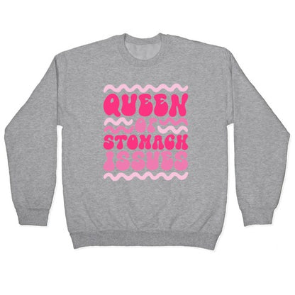 Queen of Stomach Issues Crewneck Sweatshirt