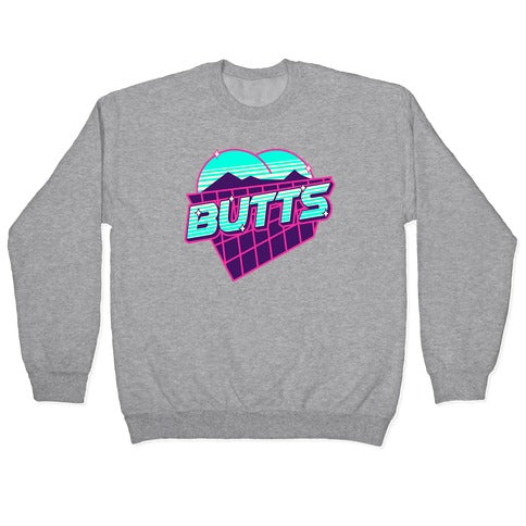 Retro Butts Crewneck Sweatshirt