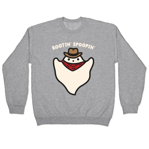 Rootin' Spoopin' Cowboy Ghost Crewneck Sweatshirt