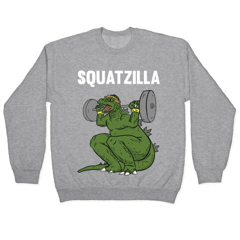 Squatzilla Crewneck Sweatshirt