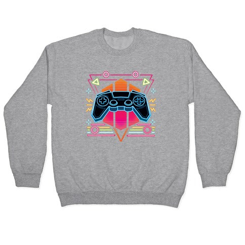 Synthwave Gamer Crewneck Sweatshirt