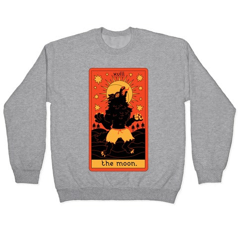 The Moon Werewolf Tarot Crewneck Sweatshirt