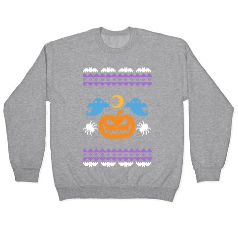 Ugly Halloween Sweater Crewneck Sweatshirt