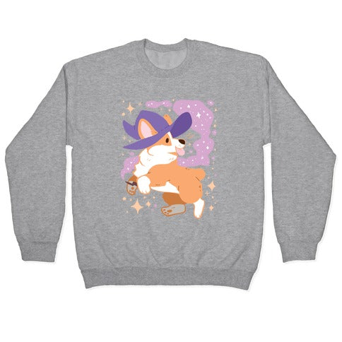 Witch Corgi Crewneck Sweatshirt