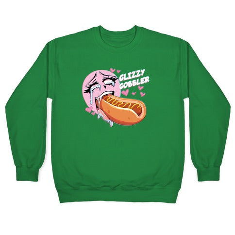 Ahegao Glizzy Gobbler Crewneck Sweatshirt