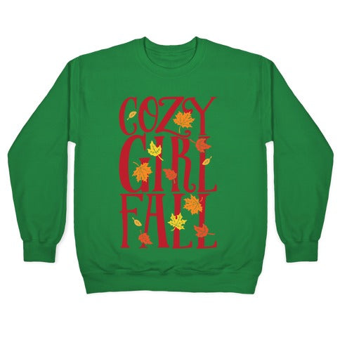 Cozy Girl Fall Crewneck Sweatshirt