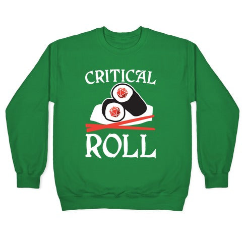 Critical Roll Sushi DnD Crewneck Sweatshirt