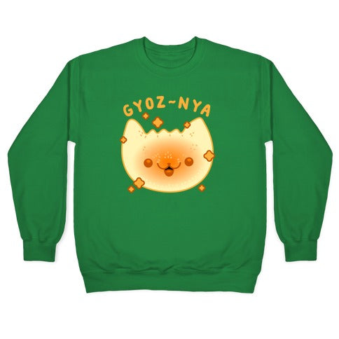Gyoz~nya (Cat Gyoza) Crewneck Sweatshirt